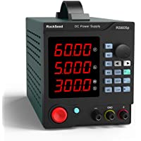 RockSeed RS605P Fuentes de Alimentacion Regulables de Conmutación Ajustable 60V - 5A Variable con Pantalla LED de 4…